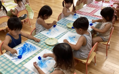 園児の様子