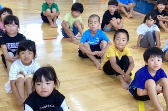 朝の会(ホール)